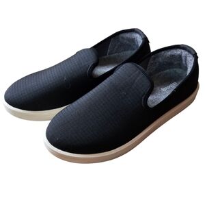 NWoB Allbirds Black Woven Wool Lounger Size 11